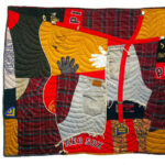 Memorial quilt, Passage quilting, Sherri Lynn Wood, Grief, Loss, Bereavement