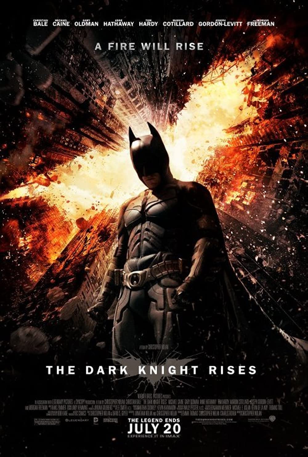 The Dark Knight Rises by Christopher NolanTo defeat Bane and his army, Bruce Wayne must recover from mourning and Batman must return from hiding