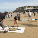 the fallen 9000, the fallen project, d-day art, normandy invasion, normandy beach, WWII memorial