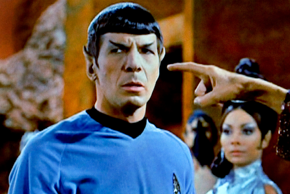 Leonard Nimoy as Spock