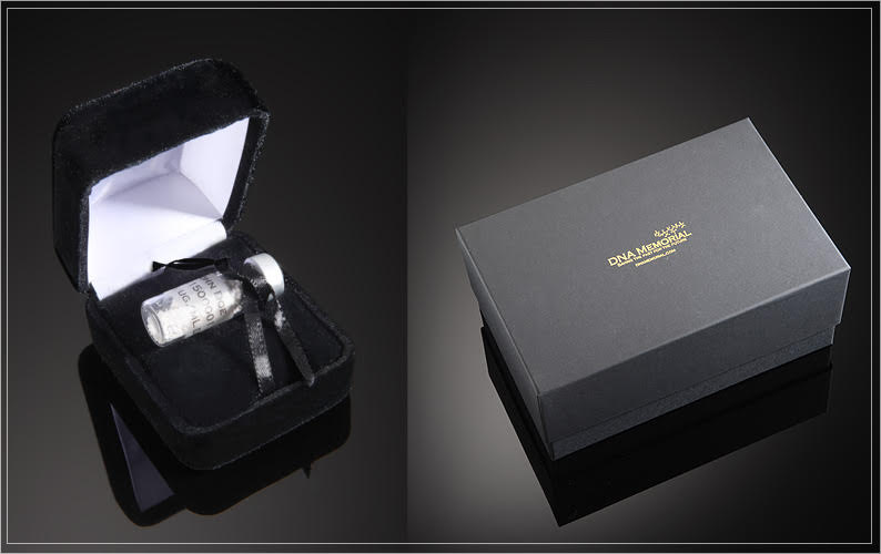 DNA vial of a dead loved one can be stored at home