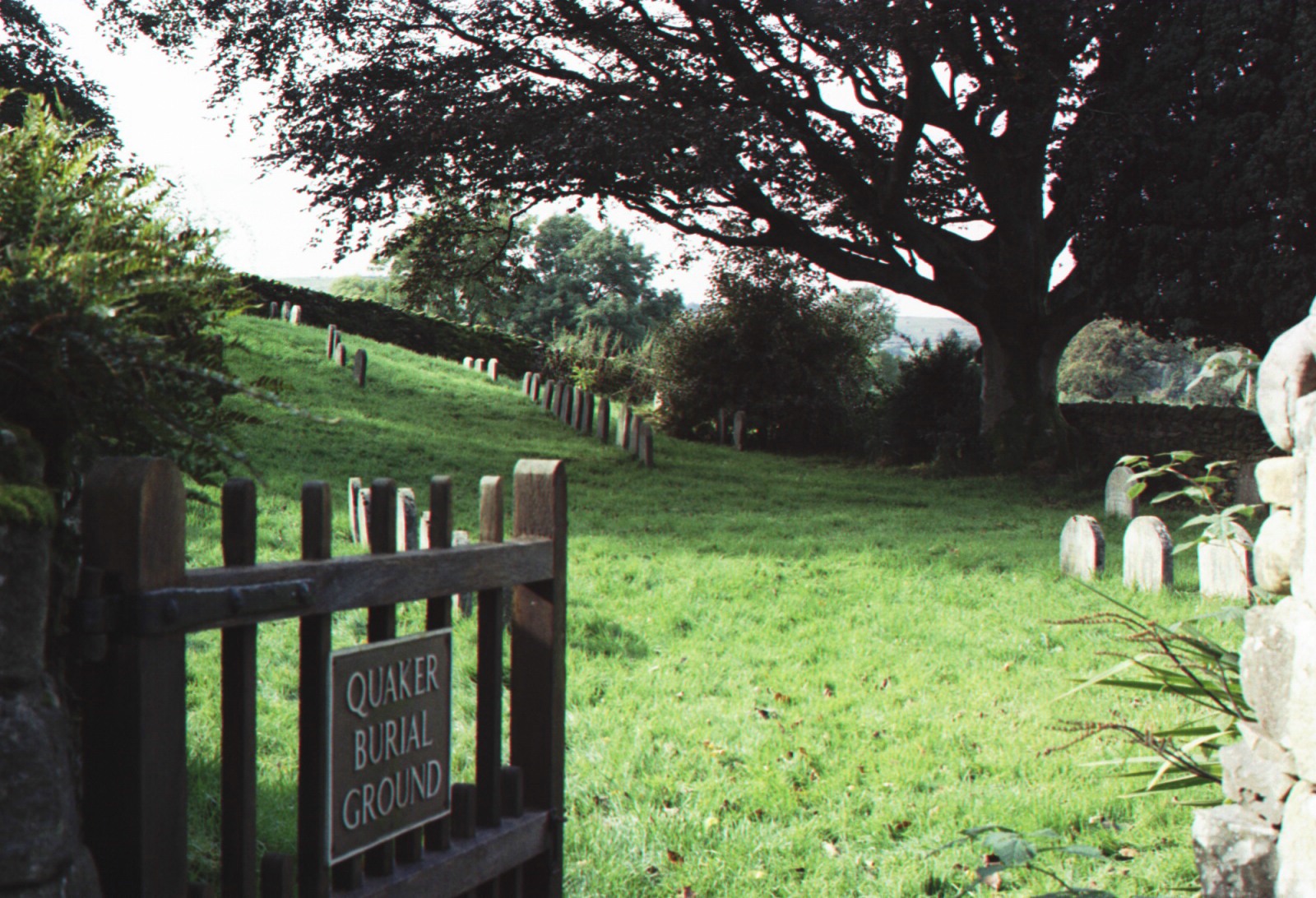 A Quaker cemetary