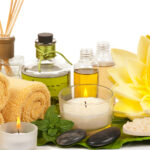 Spa treatment and aromatherapy