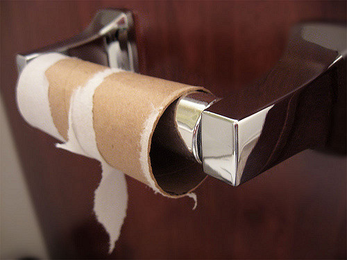 “Life is like toilet paper: long and useful, but always ends at the wrong time.”- Anonymous