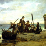 Painting of the Landing of the Pilgrims