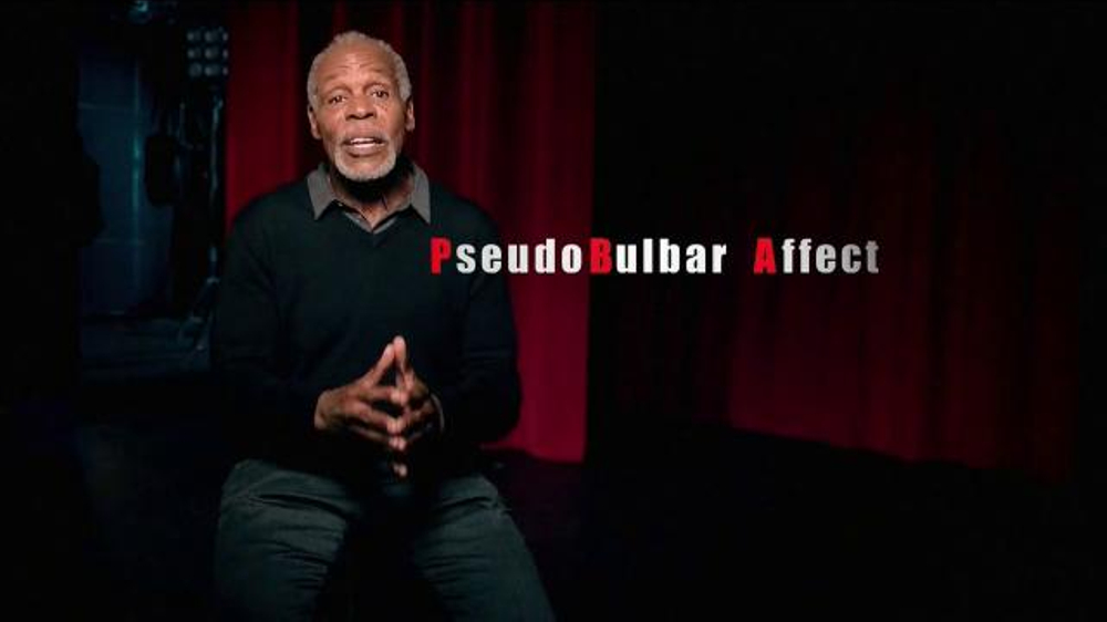 Danny Glover promoting Nuedexta