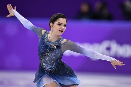 Evgeniya Medvedeva performs her clinical death routine