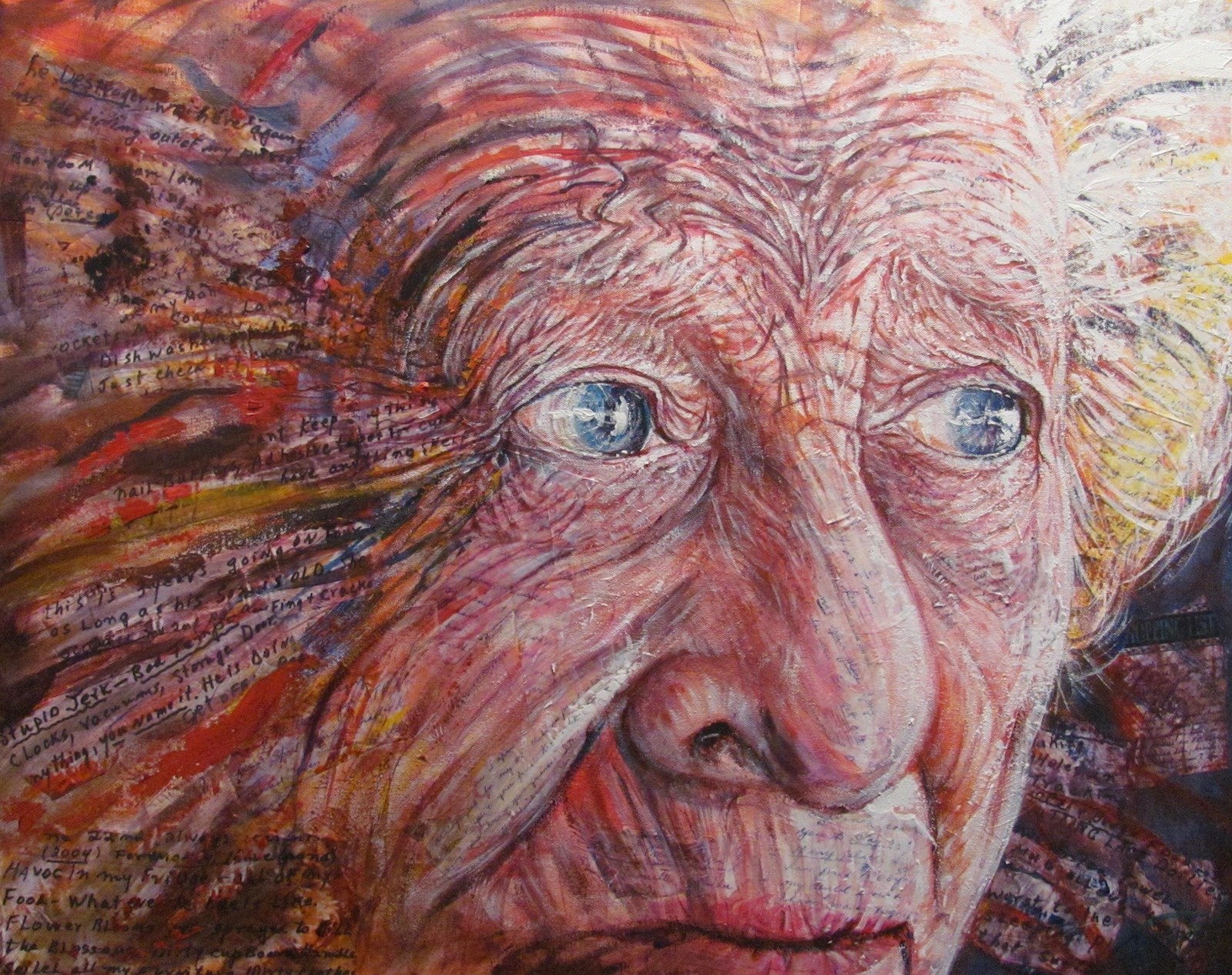 The face of Helen Goertzen shows her journey through dementia