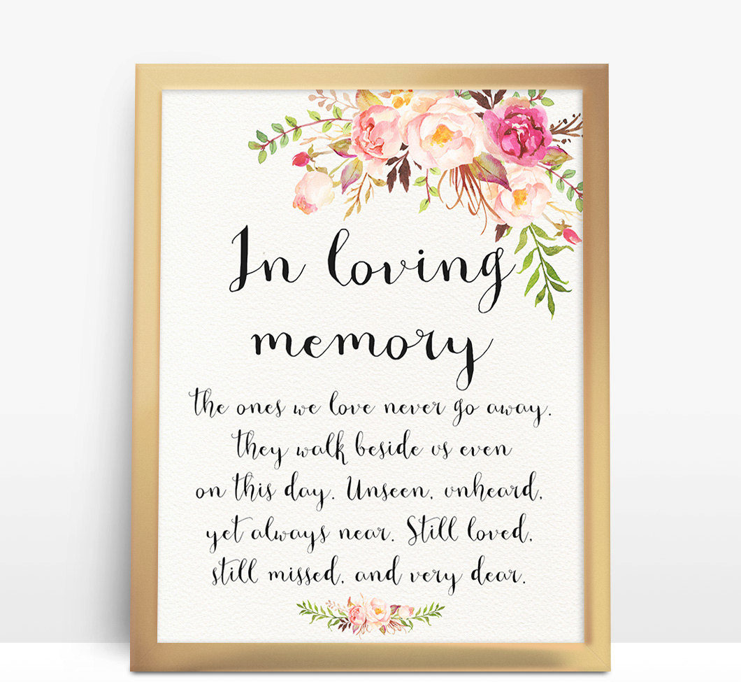 handmade memorial invitations