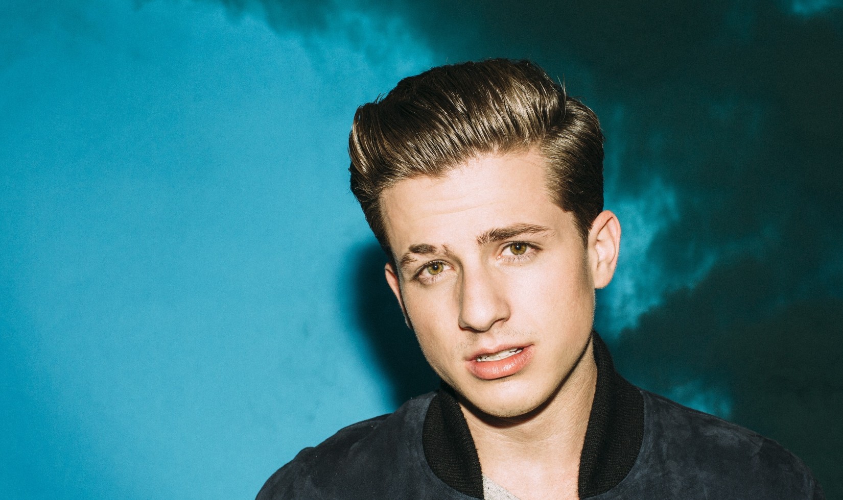 Portrait of singer Charlie Puth.