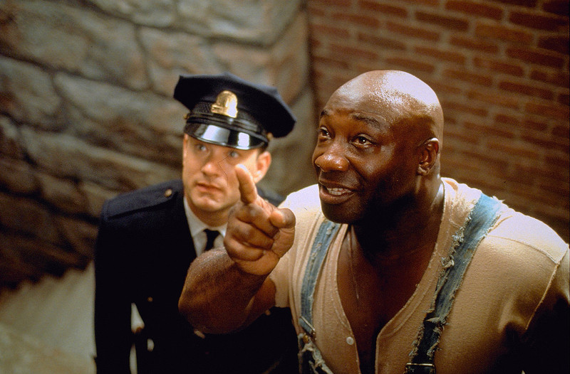 Image of characters James Coffey and Paul Edgecombs in the Green Mile