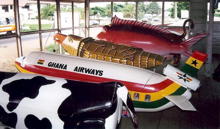 image of ghanian fantasy coffins