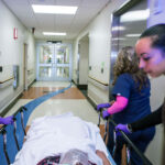 Elderly patient during hospital readmission