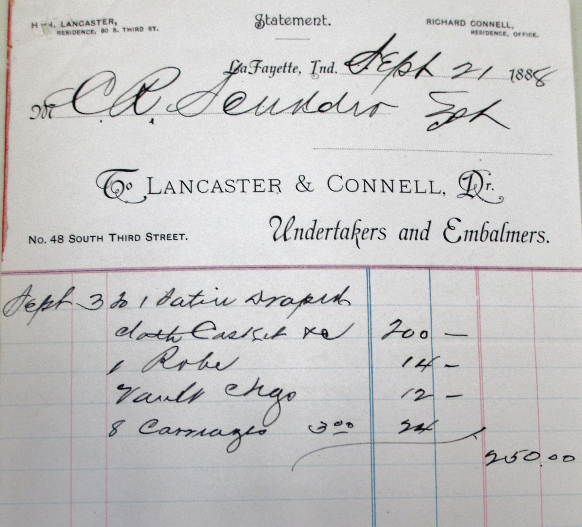 “I was a little taken aback when I got my receipt from the funeral parlor. On the bottom of the receipt, after the bill, it read, ‘Thank you. Please come again.'”- Unknown