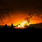 Samhain bonfire