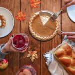 An image of Thanksgiving Dinner, a great setting for conversations about death