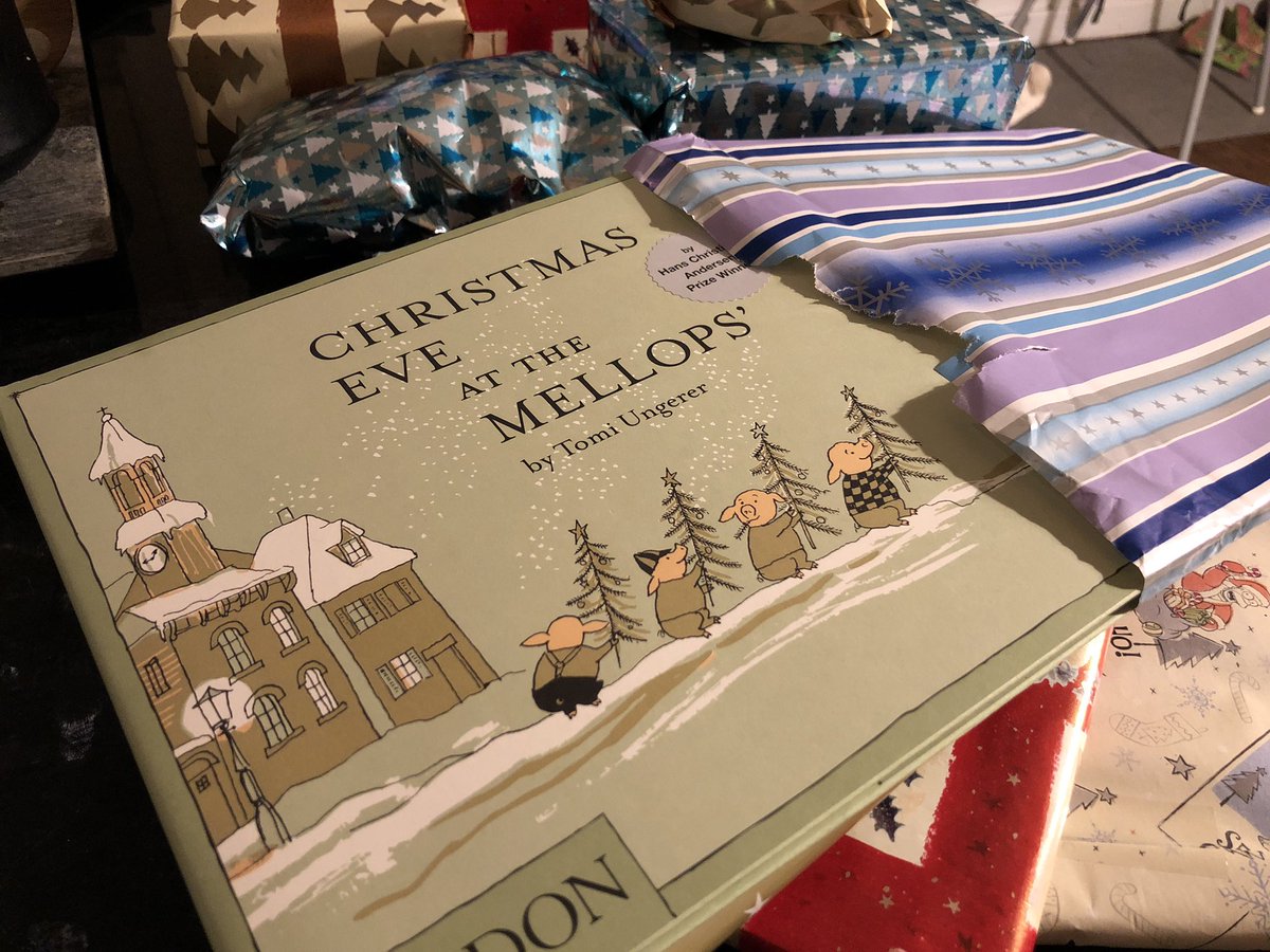Christmas gifts for Cadi included a children's book