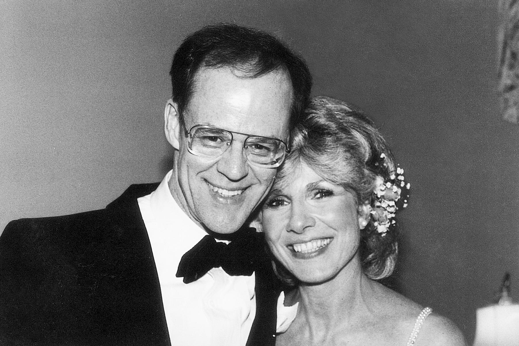 Diane Rehm and her husband John in happier times