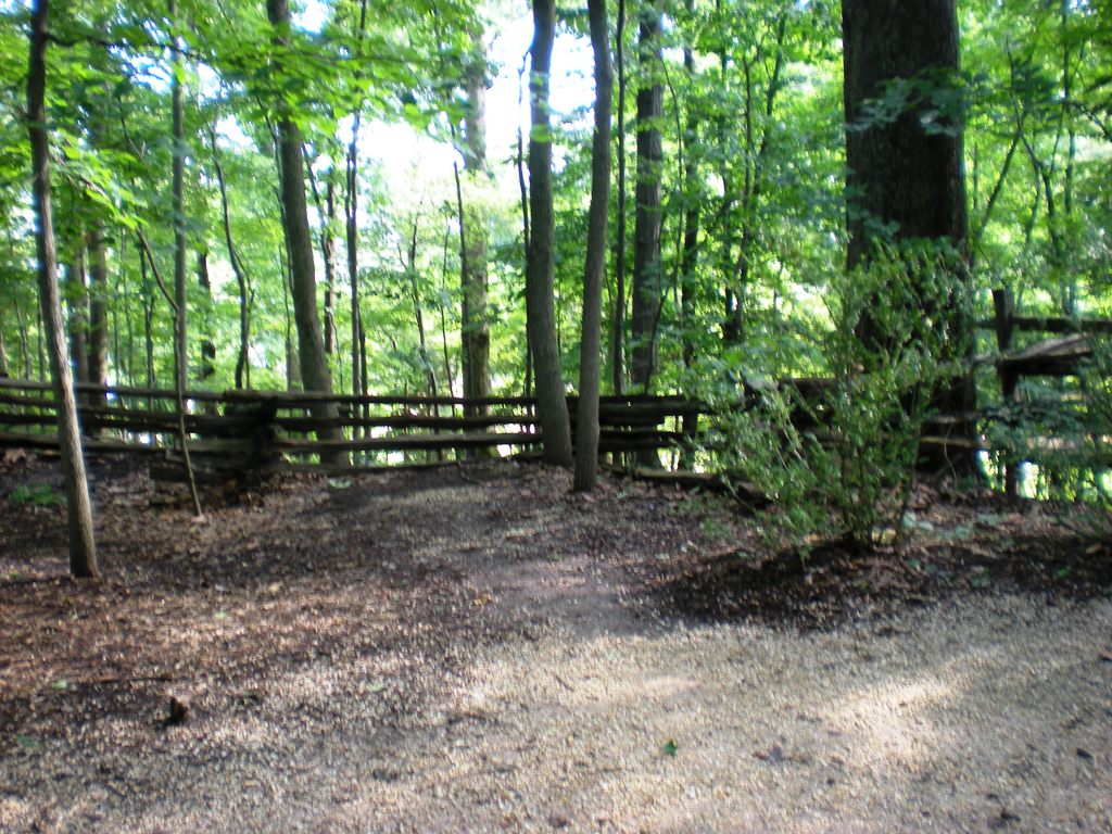 African-American burial ground in Mt. Vernon, VA.