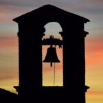 silhouette of a bell symbolizing the death knell