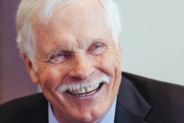 “You can’t interview me here.”- Ted Turner's running joke for what he wants written on his tombstone