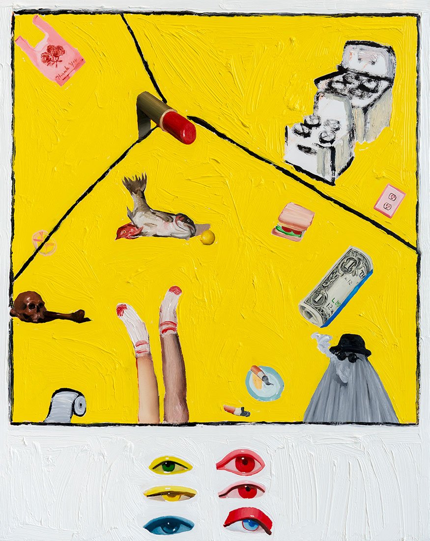 Artwork by Emilio Villalba from the collection Symbols of Death, Signs of Life