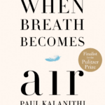 book cover of when breath becomes air showing a feather falling