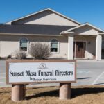 Sunset Mesa Funeral Directors before its doors closed