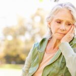 Older woman in chronic pain