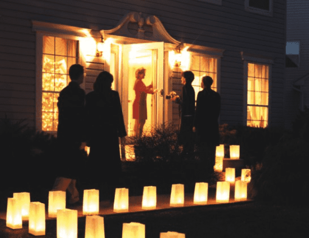 Our Monthly Tip: How to Create Personalized Memorial Luminaries