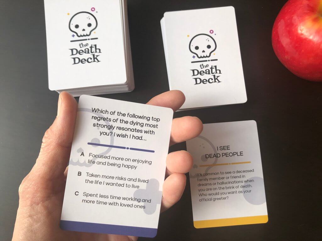 The Death Deck conversation cards