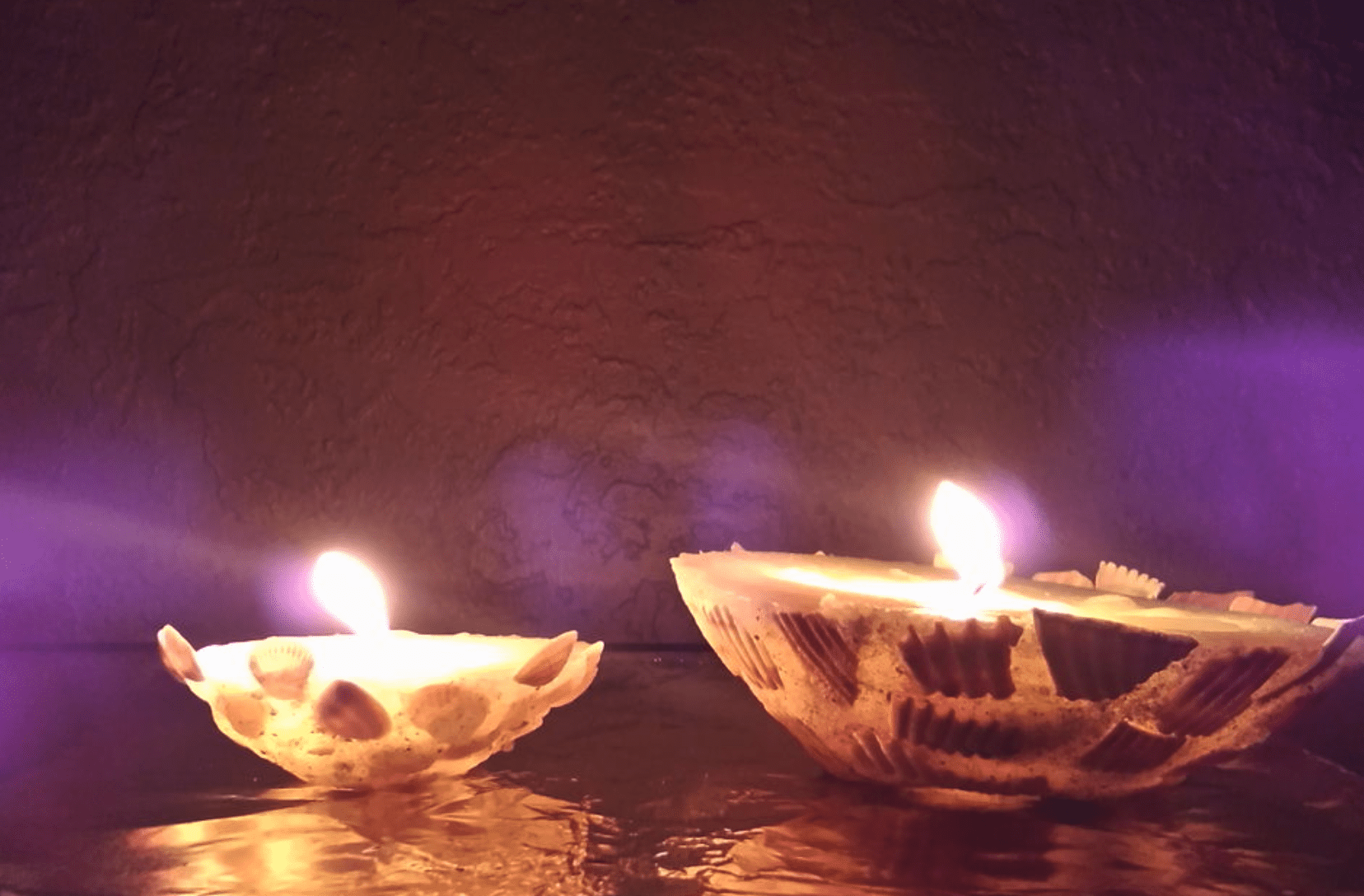 A sandle candle is a beautiful keepsake and idea for a memorial service