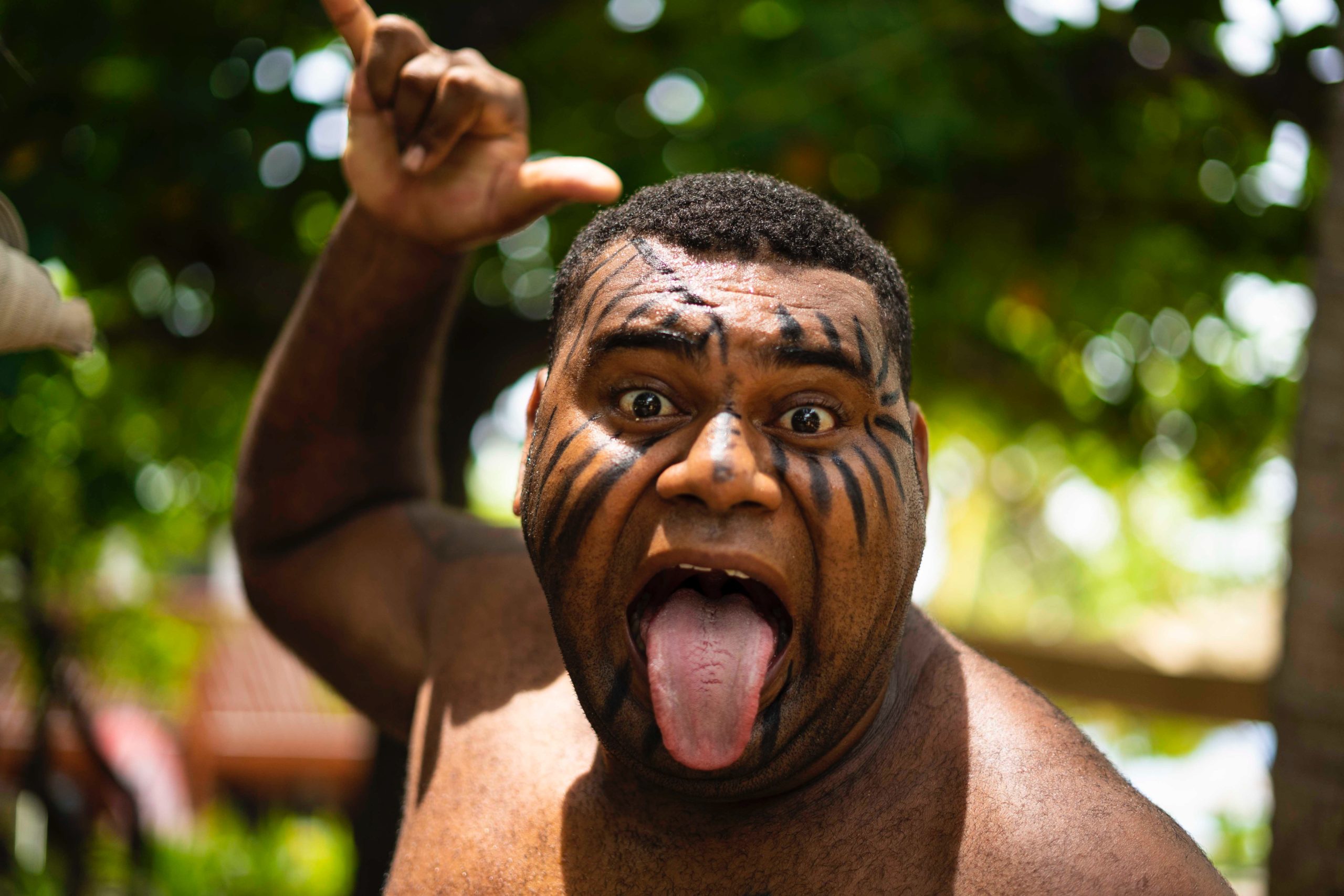 haka face painting