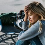 young wona at the scene of a traffic death