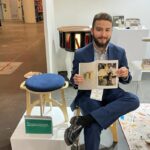 Ian Adler with Yip Stool