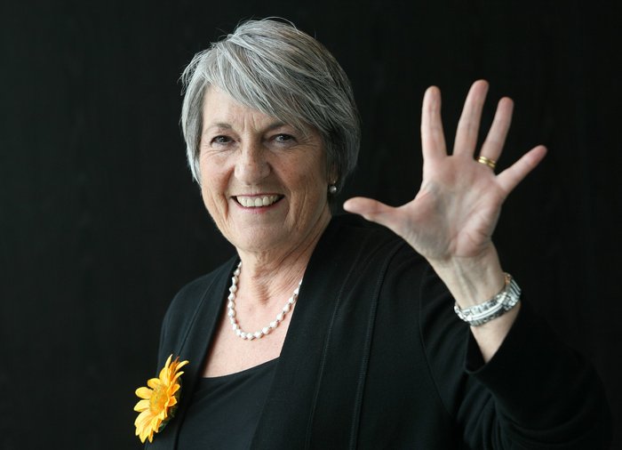 A photograph of Angela Baker, the inspiration behind the movie Calendar Girls