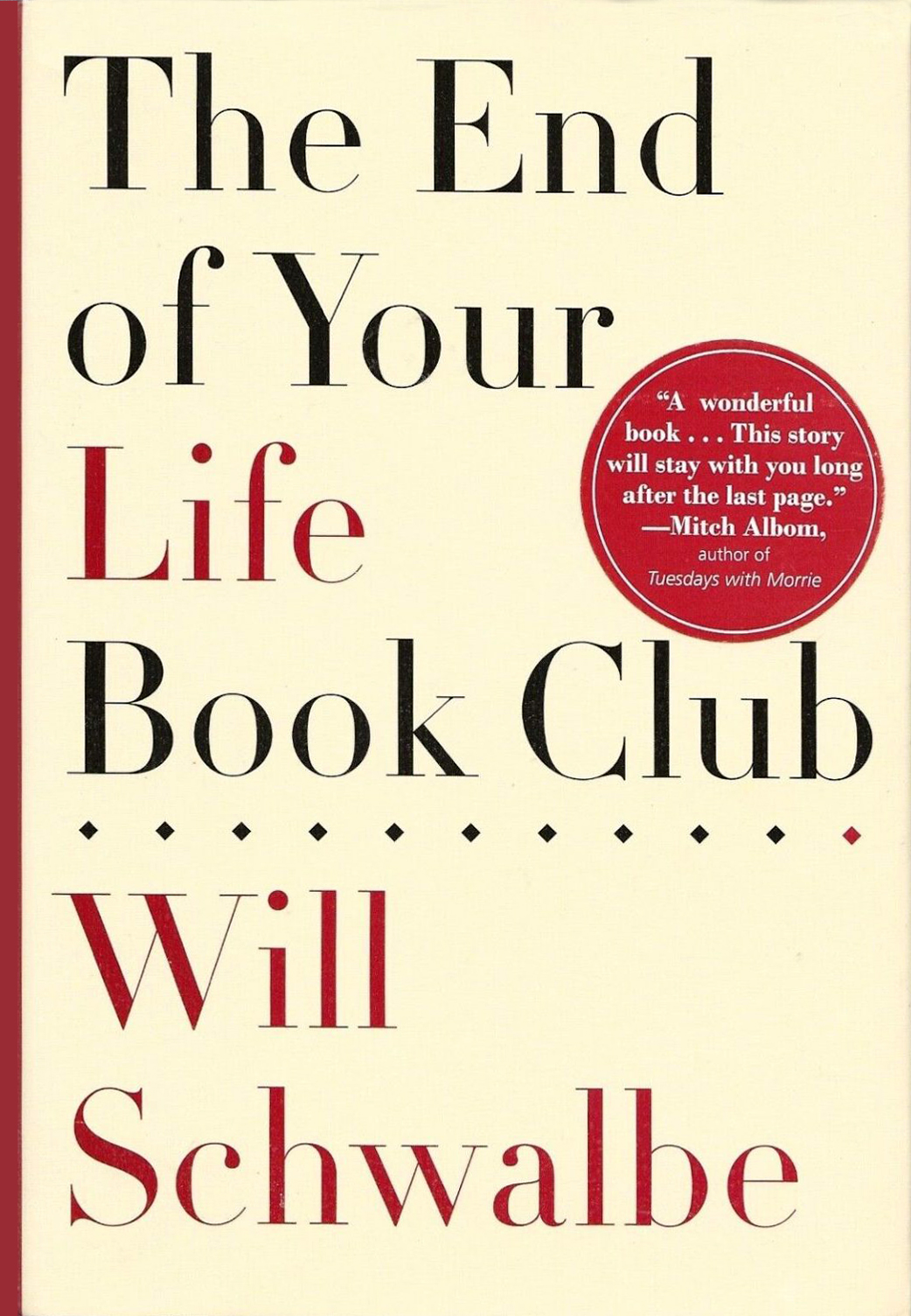 The End Of Your Life Book Club book cover