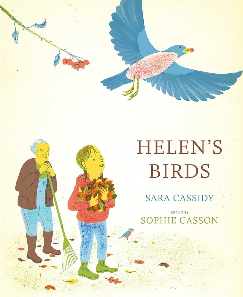 “Helen’s Birds”A wordless graphic novel about an intergenerational friendship and a young girl’s experience with loss and grief