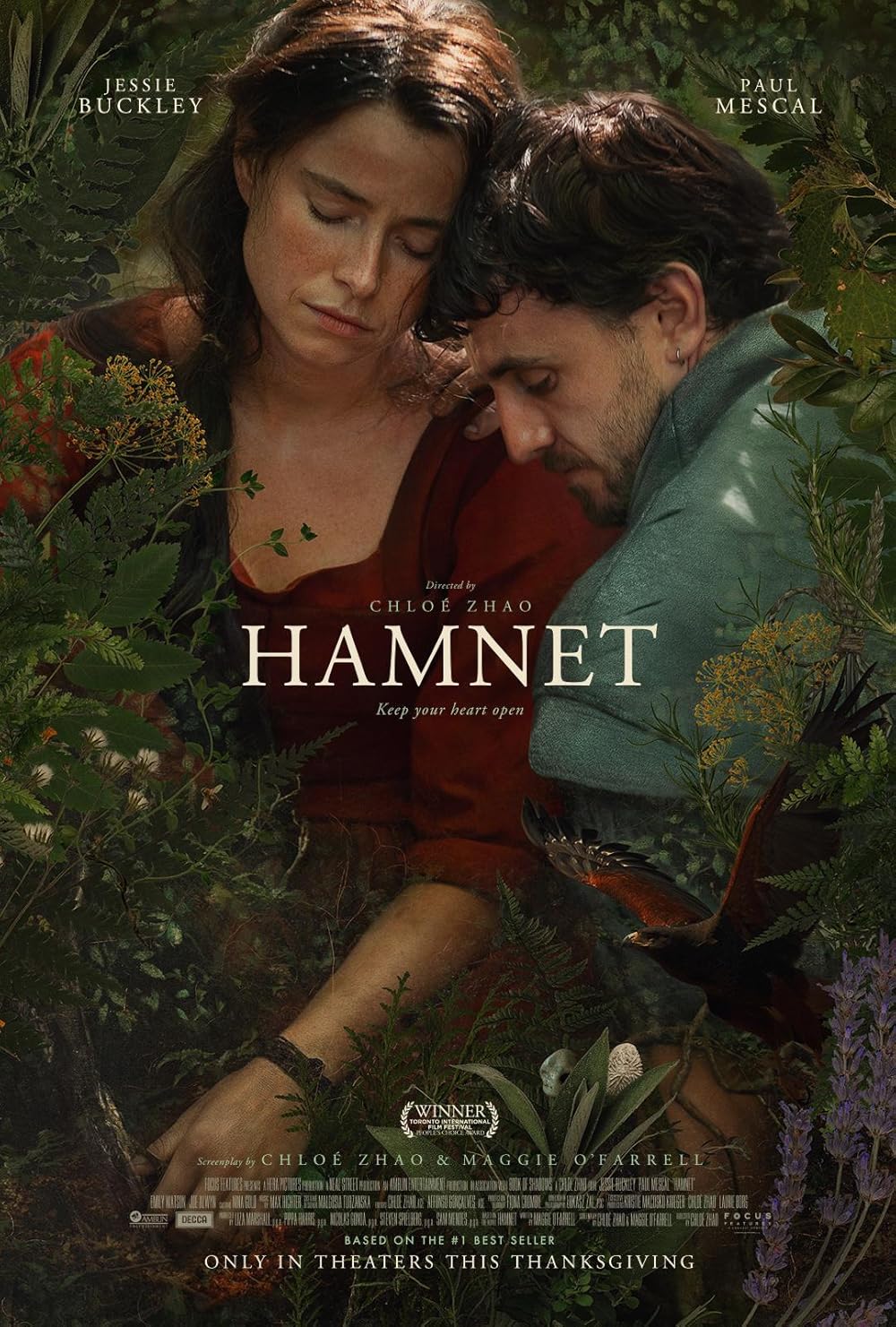 Official theatrical poster for Hamnet